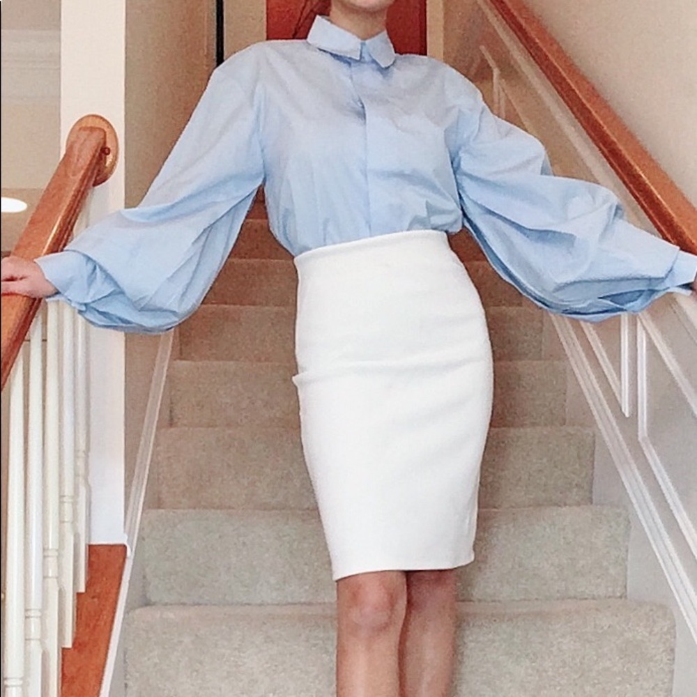 H&M Blue working shirt (New)